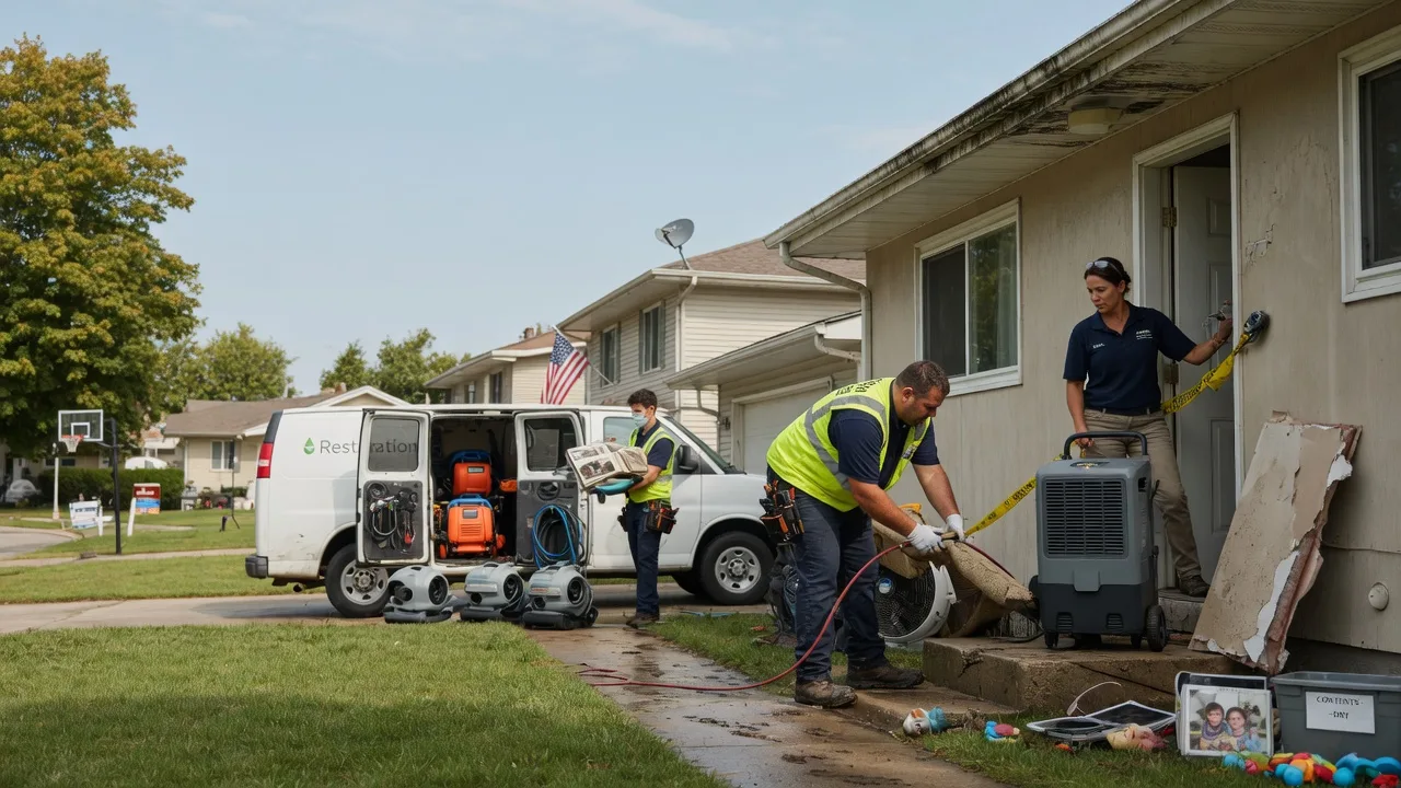 Water Damage Restoration in Conger, MN near me